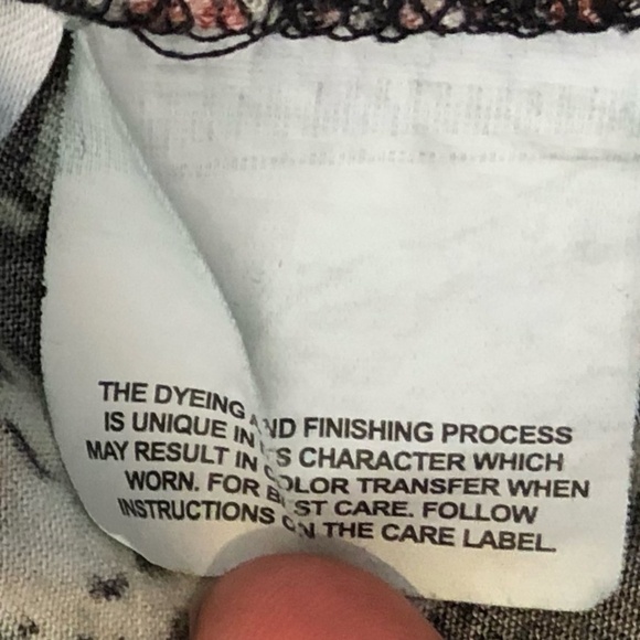 JESSICA SIMPSON Pants Women's Size XXL Black Pink Ankle Length Floral - Picture 8 of 13